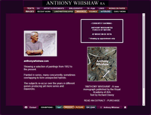 Tablet Screenshot of anthonywhishaw.com